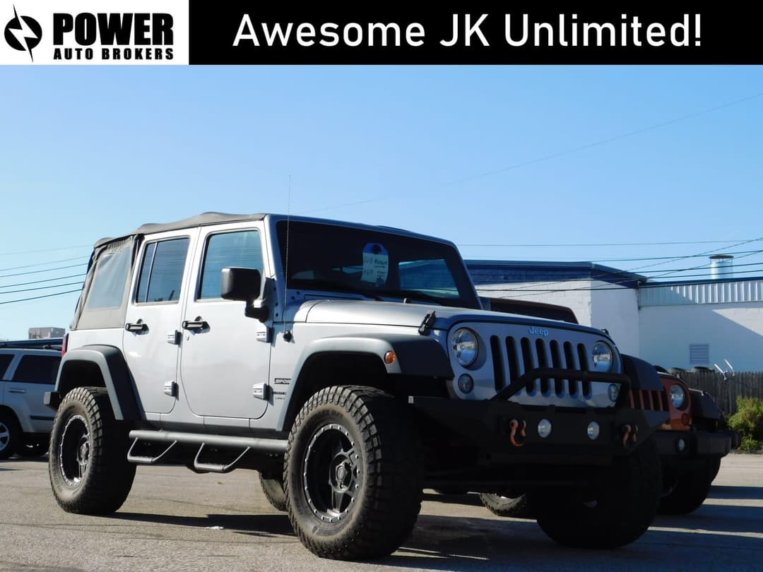 Photo 1 of 2018 Jeep Wrangler JK Unlimited Sport